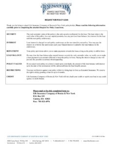231 013 Ny Rev 10 19 Policy Loan Request