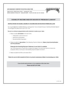 Ny 735 Di And Wofp Claim Kit 5 26 Fillable