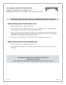 Ny 755 Cancer Claim Kit 5 26