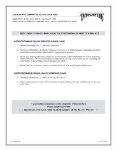 Ny 758 Renal Failure Claim Kit 5 26