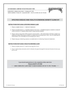 Ny 760 Alzheimer's Claim Kit 5 26